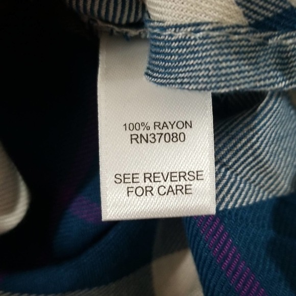 Cato plaid shirt plus size 22‎ NEW - Picture 7 of 10